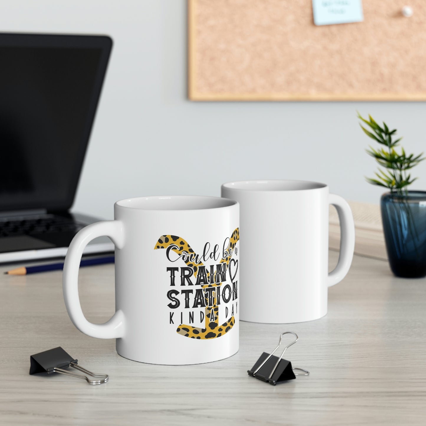 Could be a Train Station kinda day Ceramic Mug 11oz  Yellowstone - Beth - Dutton - Rip