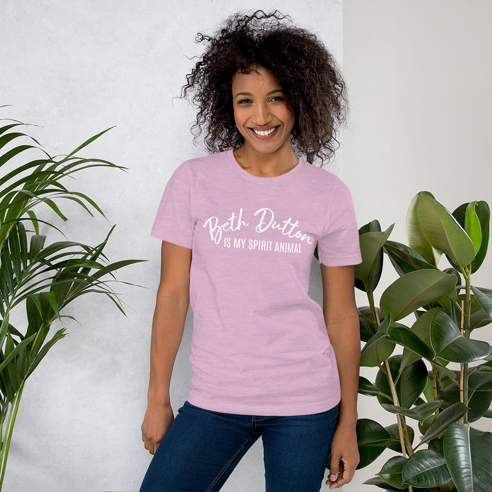 Beth Dutton Is My Spirit Animal  Yellowstone Unisex t-shirt